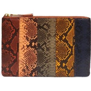 Great gift! BNWT Madewell Leather Pouch/Clutch